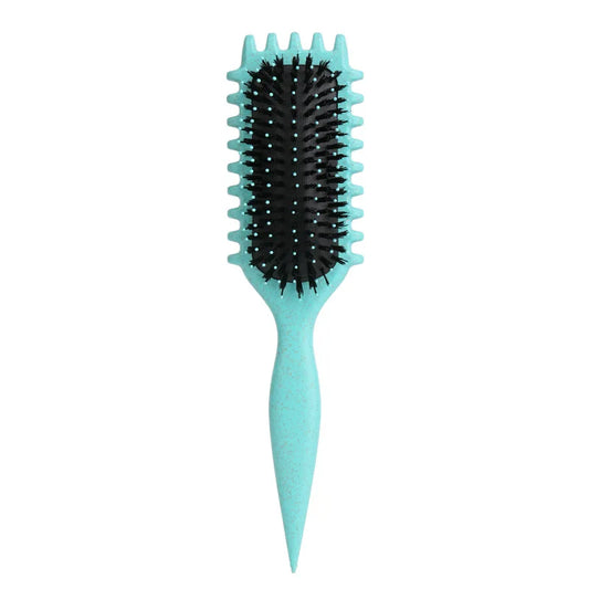 Curls Define Styling Brush Boar Bristle Detangling Hair Brush Tangled Hair Comb Shaping Defining Curls Barber Salon Styling Tool